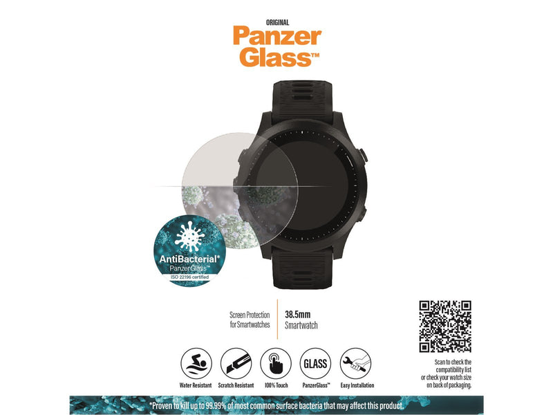 PanzerGlass SmartWatch 38.5mm | Screen Protector Glass