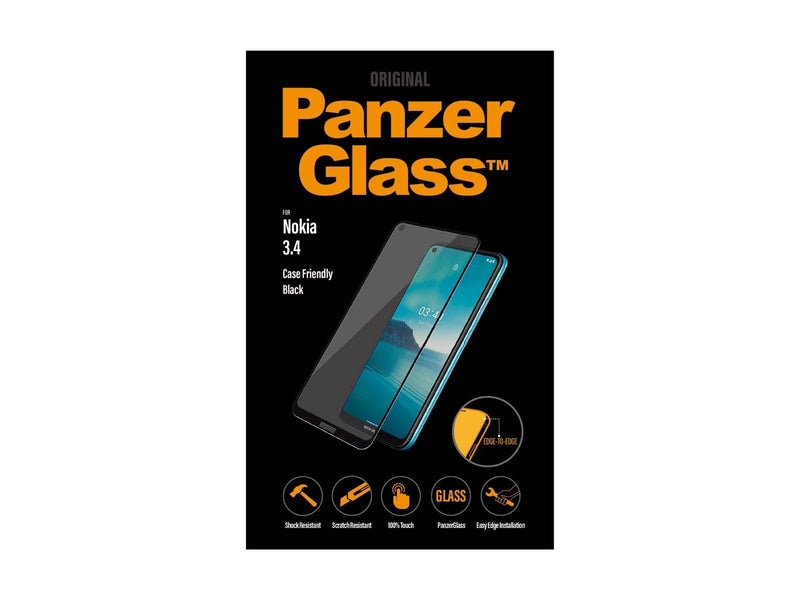 PanzerGlass Nokia 3.4 Case Friendly - Black