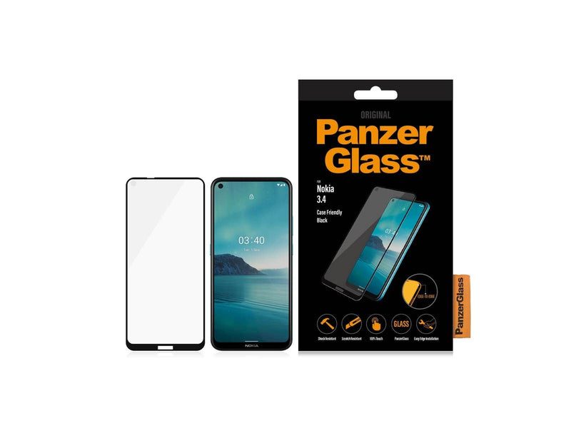 PanzerGlass Nokia 3.4 Case Friendly - Black