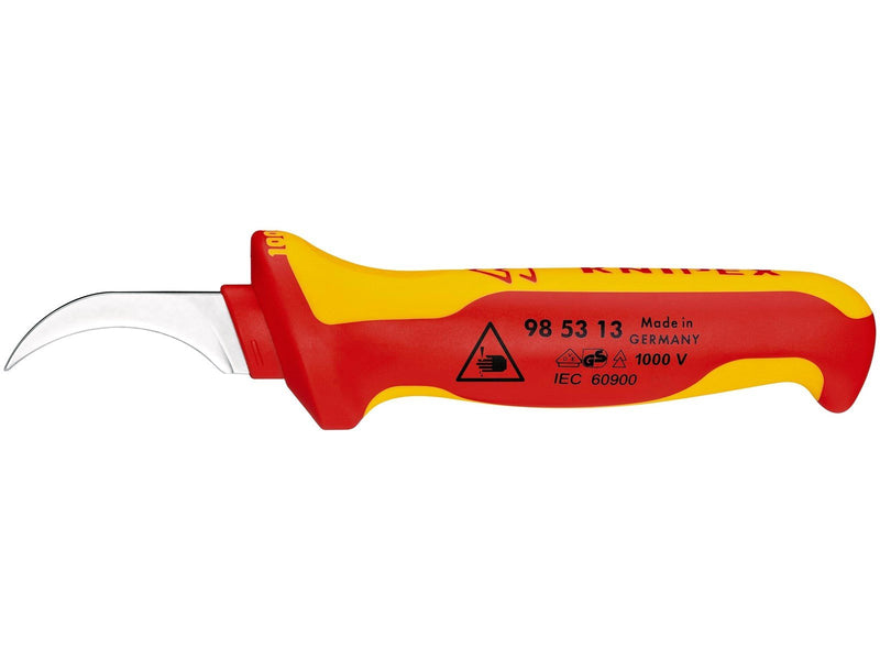 KNIPEX Abmantelungsmesser, mit Gleitschuh