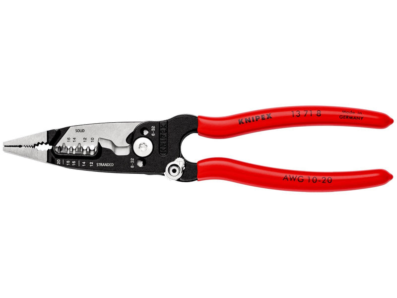 KNIPEX WireStripper, Multifunktions-Elektrikerzange, amerikanisches Modell