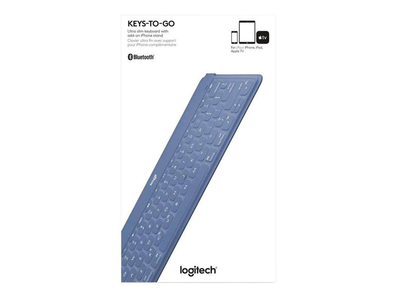Logitech Keys-To-Go - Tastaturen - Universal - Blau