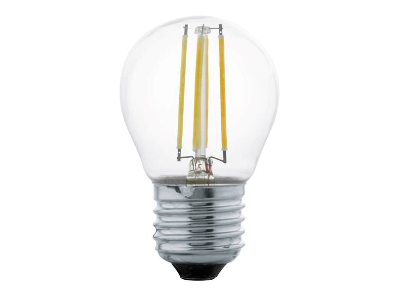 EGLO LED-Lampe G45 Mini ball 4W/827 350 lumen clear E27