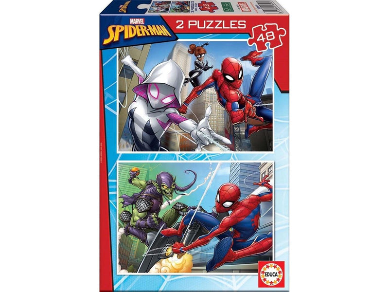 Educa Puzzle Spider-Man 2x48 3D Puzzle
