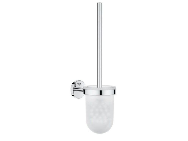 Grohe bau cosmopolitan toilet brush set chrome