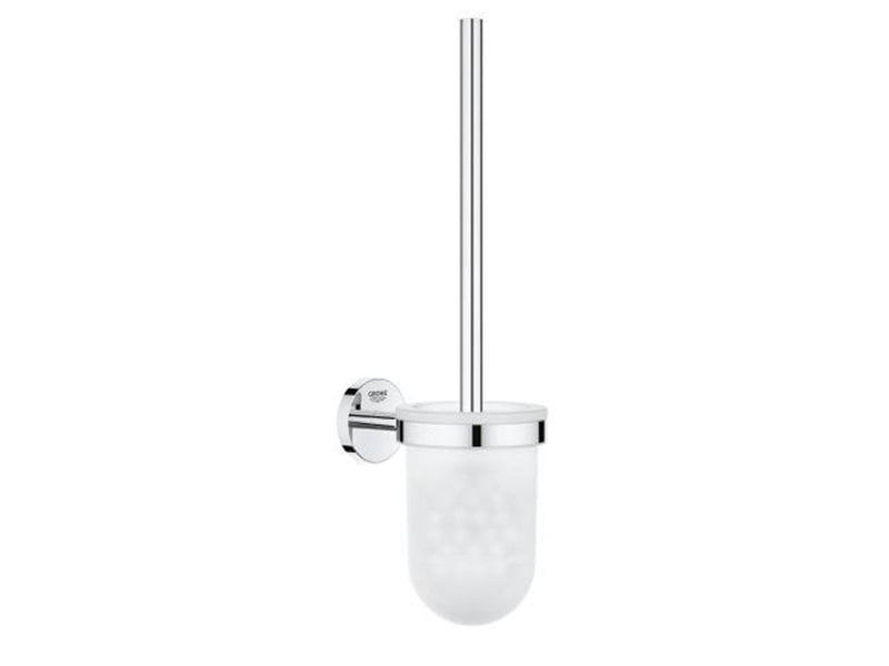 Grohe bau cosmopolitan toilet brush set chrome