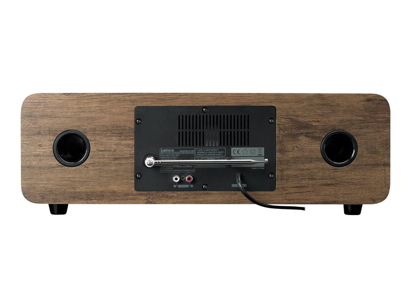 Lenco DAR-051WD - Stereo DAB+/ FM radio CD 2 USB Bluetooth® QI and remote control