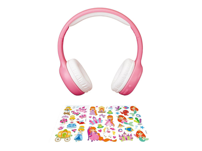 Lenco HPB-110PK - Foldable kids Bluetooth® headphone - Pink