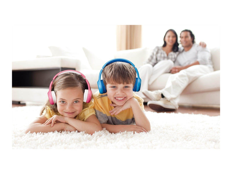 Lenco HPB-110PK - Foldable kids Bluetooth® headphone - Pink
