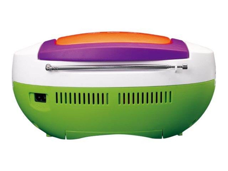 Lenco SCD-41 - Portable FM Radio and CD/USB-player - Multi colour