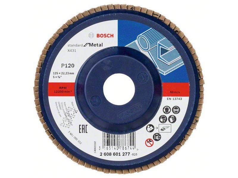 Bosch Flap Disc for Metal 125 mm K120