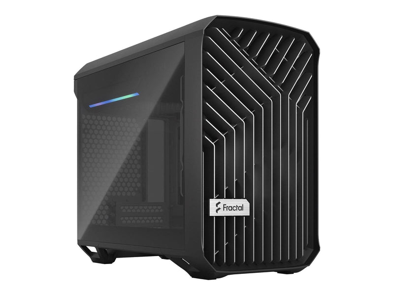 Fractal Design Torrent Nano - tower - Mini-DTX - Gehäuse - Miditower - Transparent