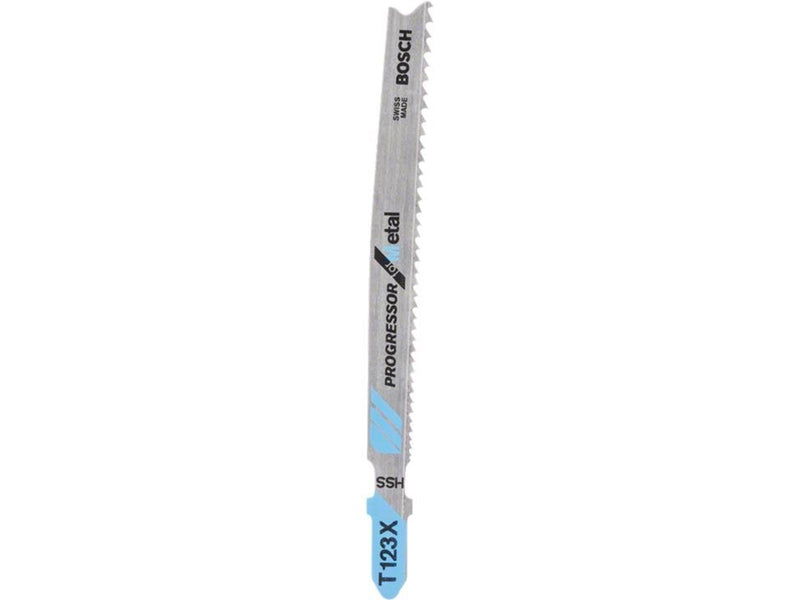 Bosch Jigsaw Blade T 123 X Progressor for Metal  25 pcs.