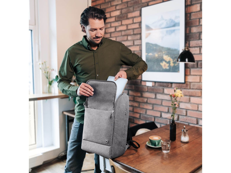 Dicota Eco Motion Rucksack für Laptop 15.6" | Grau