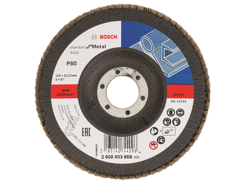 Bosch LAMELSLIBESKIVE 125 SFM K80 SKRÅ