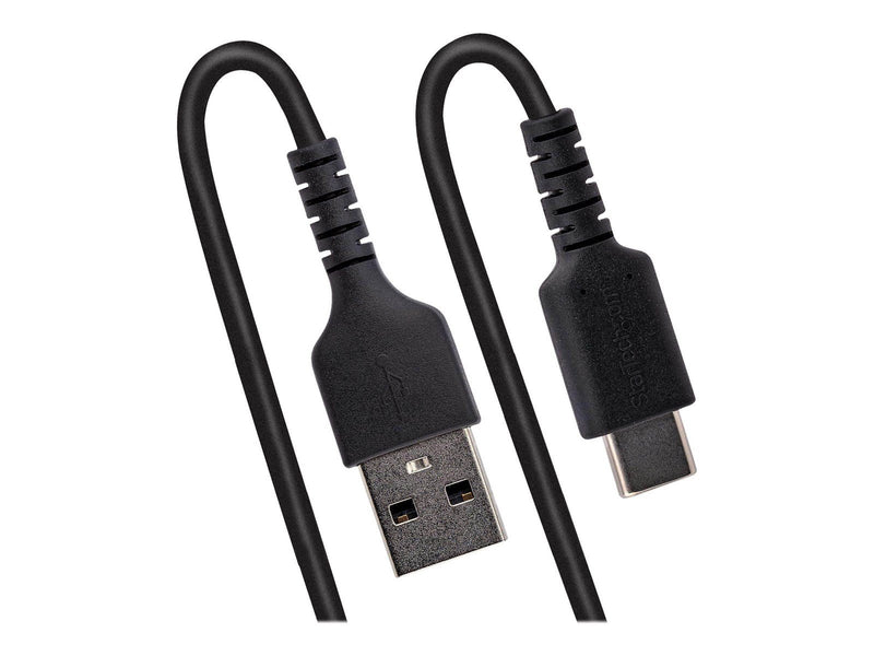 StarTech.com 20in (50cm) USB A to C Charging Cable Coiled