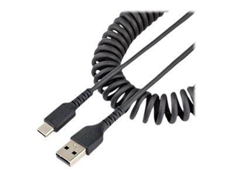 StarTech.com 20in (50cm) USB A to C Charging Cable Coiled