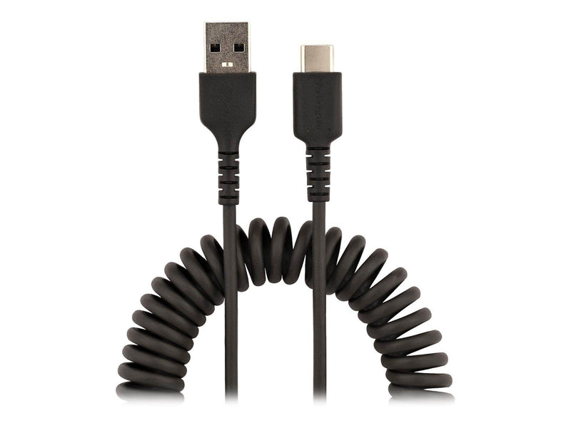 StarTech.com 20in (50cm) USB A to C Charging Cable Coiled
