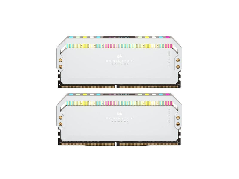 Corsair Dominator Platinum RGB DDR5-5200 - 64GB - CL40 - Dual Channel (2 pcs) - Intel XMP - Weiß mit RGB