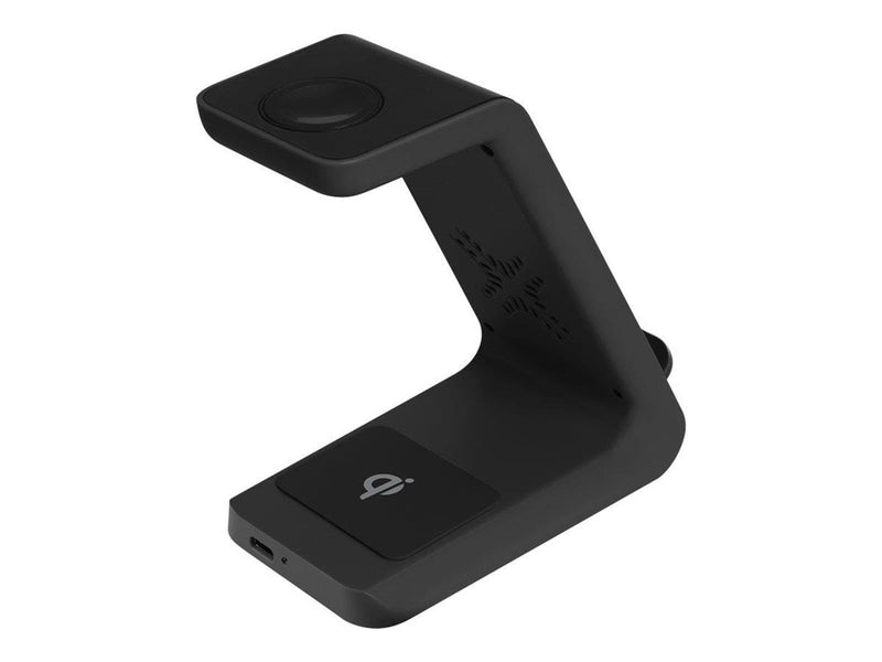 Deltaco 3-in-1 wireless charger stand 15 W 5 W
