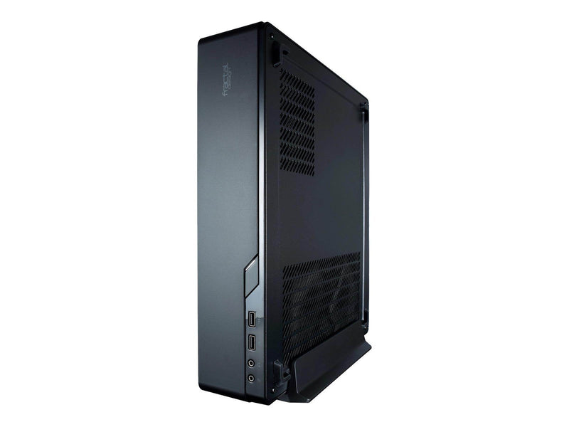 Fractal Design Node 202 - 450W PSU - Gehäuse - Desktop slimline - Schwarz