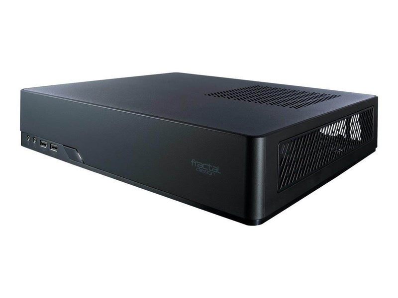 Fractal Design Node 202 - 450W PSU - Gehäuse - Desktop slimline - Schwarz