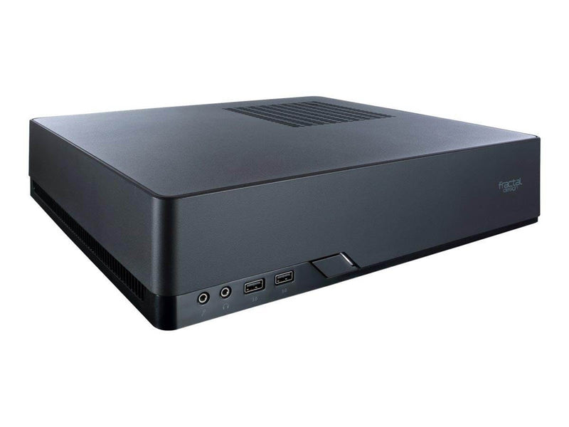 Fractal Design Node 202 - 450W PSU - Gehäuse - Desktop slimline - Schwarz
