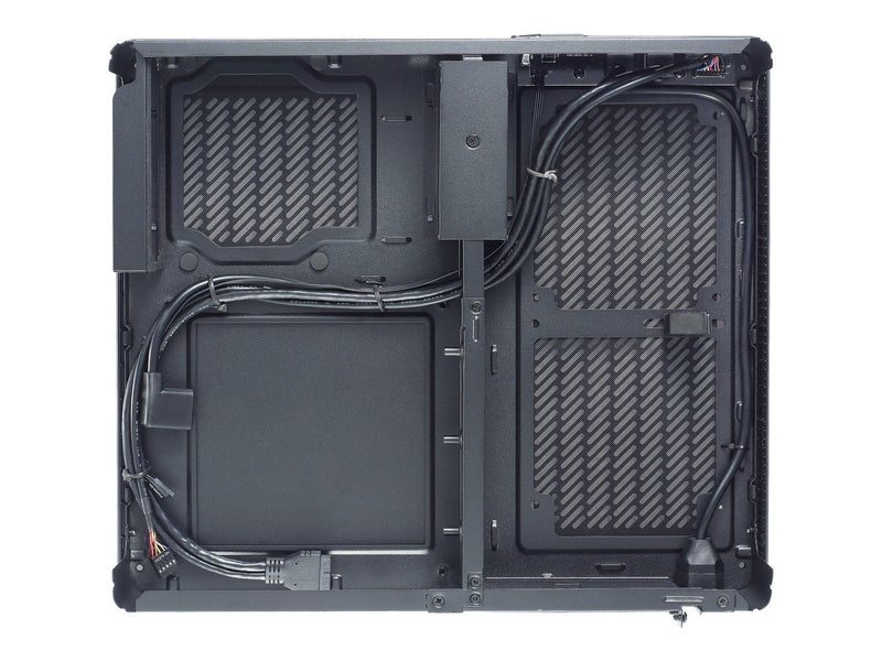 Fractal Design Node 202 - 450W PSU - Gehäuse - Desktop slimline - Schwarz