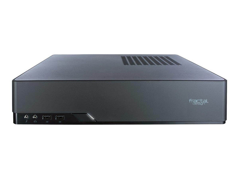 Fractal Design Node 202 - 450W PSU - Gehäuse - Desktop slimline - Schwarz