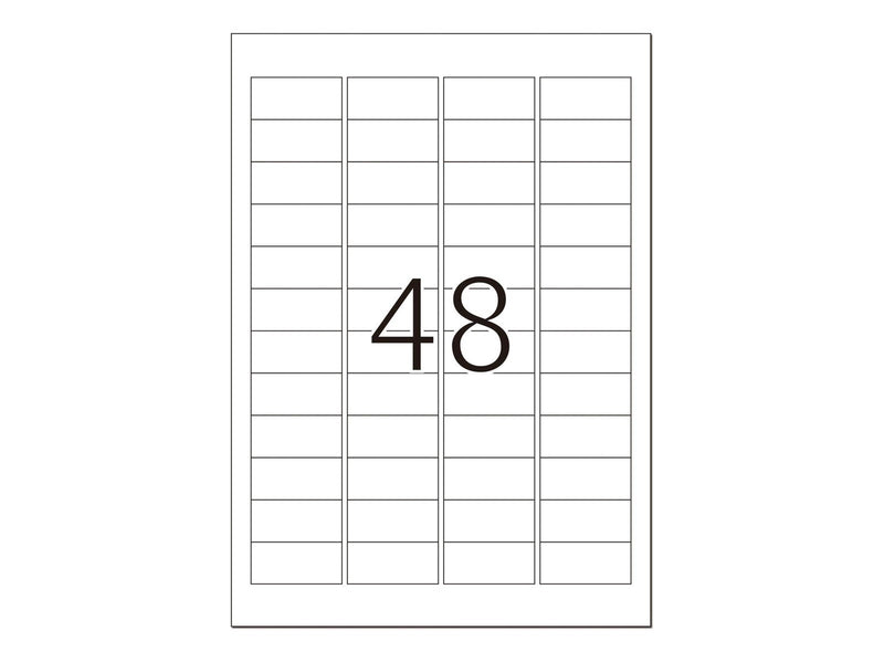HERMA film labels - 1200 label(s) - 21.2 x 45.7 mm
