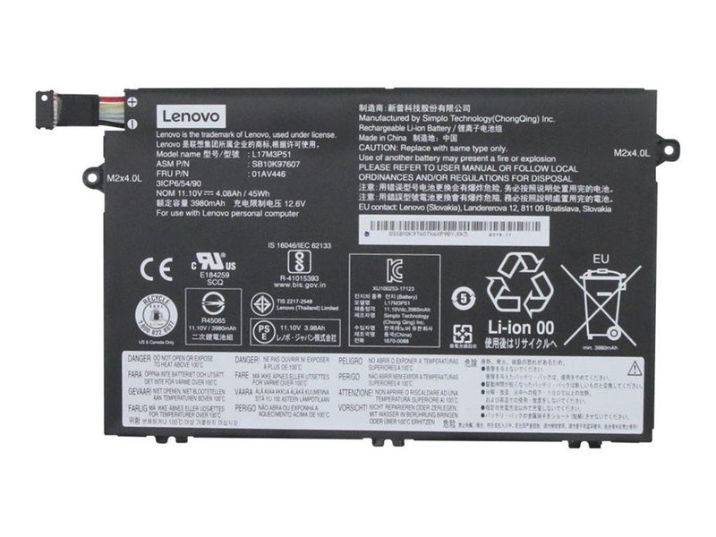 Lenovo - laptop battery - Li-Ion - 45 Wh