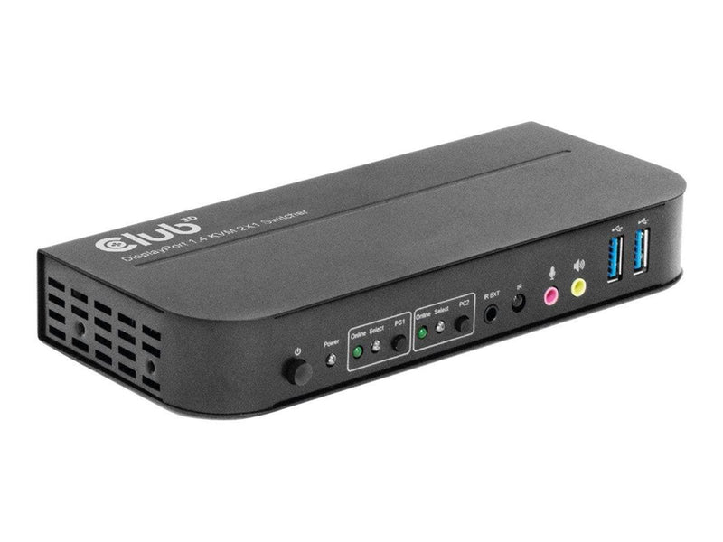 Club 3D CSV-7210 - KVM / audio switch - 2 ports