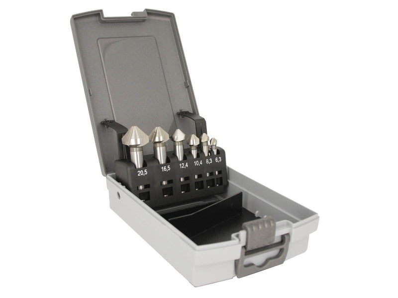 ALIAS Countersink set HSS-E  Ø6.3-20.5mm / 6 pcs.