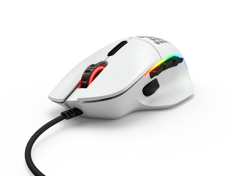 Glorious Model I - White - Gaming Maus (Weiß mit RGB Licht)