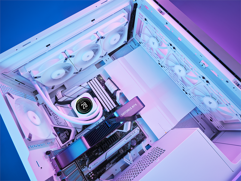 Corsair AF120 ELITE - White - Gehäuselüfter - 120mm - Weiß - 31 dBA