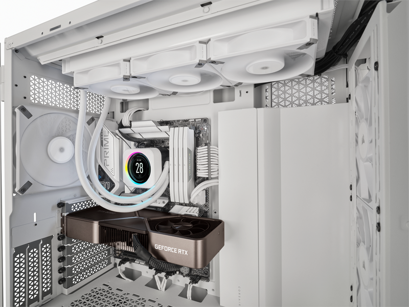 Corsair AF120 ELITE - White - Gehäuselüfter - 120mm - Weiß - 31 dBA