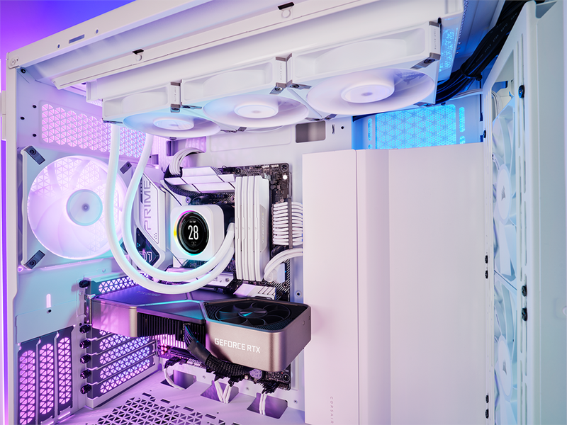 Corsair AF120 ELITE - White - Gehäuselüfter - 120mm - Weiß - 31 dBA
