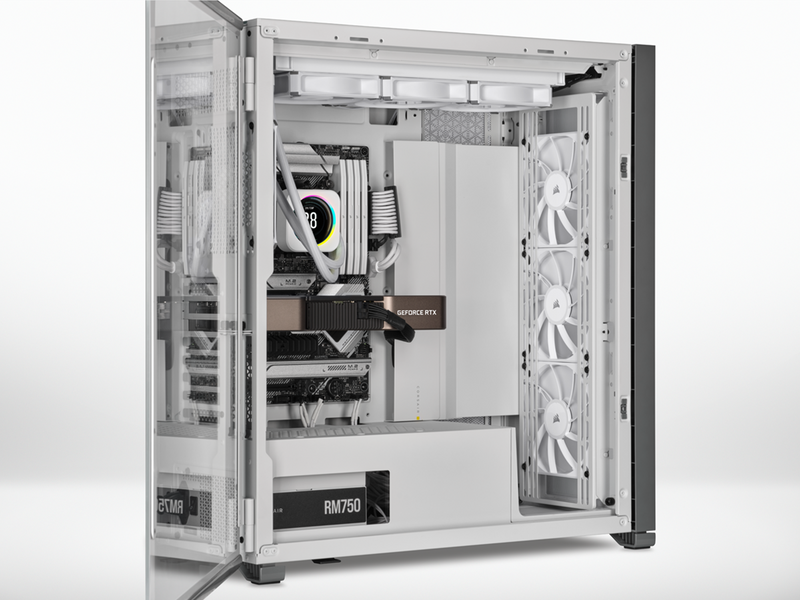 Corsair AF120 ELITE - White - Gehäuselüfter - 120mm - Weiß - 31 dBA