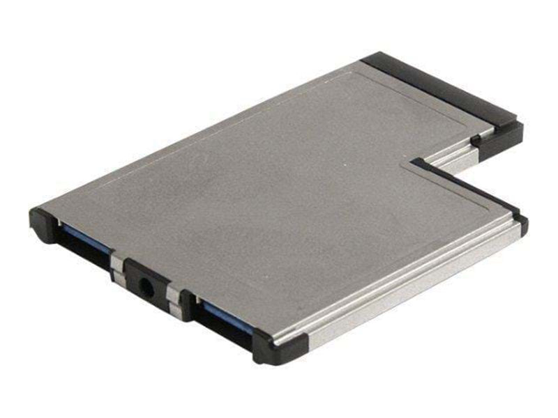 StarTech.com 2 Port Flush Befestigungskit ExpressCard 54mm SuperSpeed USB 3.0 Card Adapter - USB-Adapter