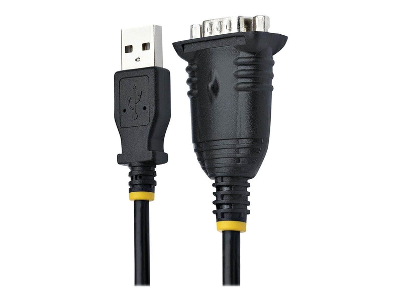 StarTech.com 3ft (1m) USB to Serial Cable DB9 Male RS232 to USB Converter