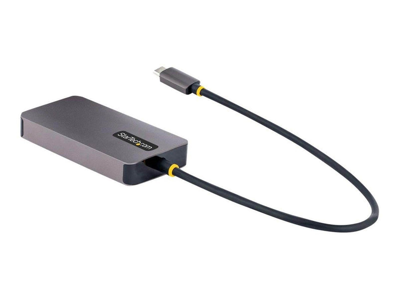StarTech.com USB C Video Adapter USB C to HDMI DVI VGA Adapter Up to 4K 60Hz Aluminum Multiport Video Display Adapter