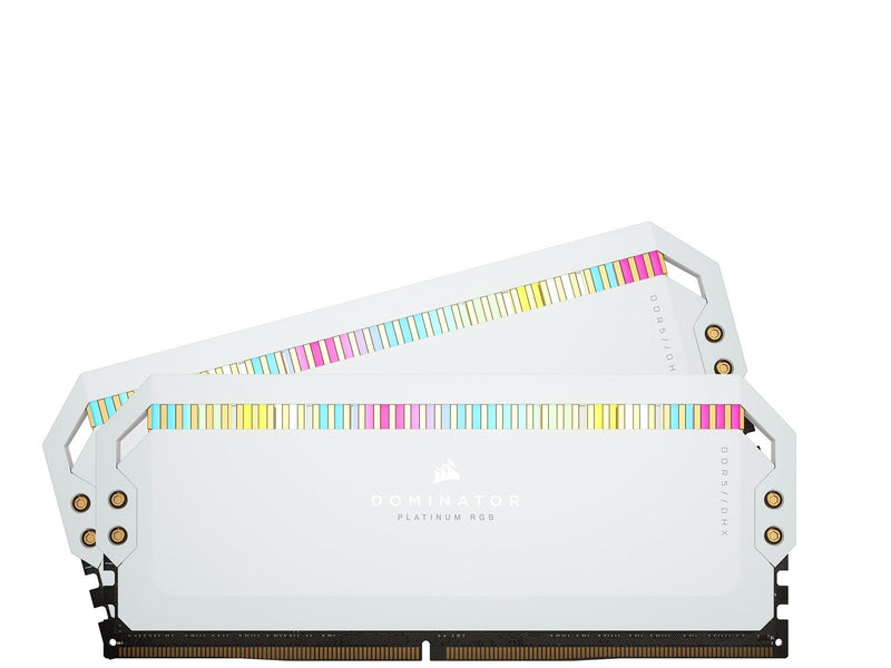 Corsair Dominator Platinum RGB DDR5-6200 - 32GB - CL36 - Dual Channel (2 pcs) - Intel XMP - Weiß mit RGB