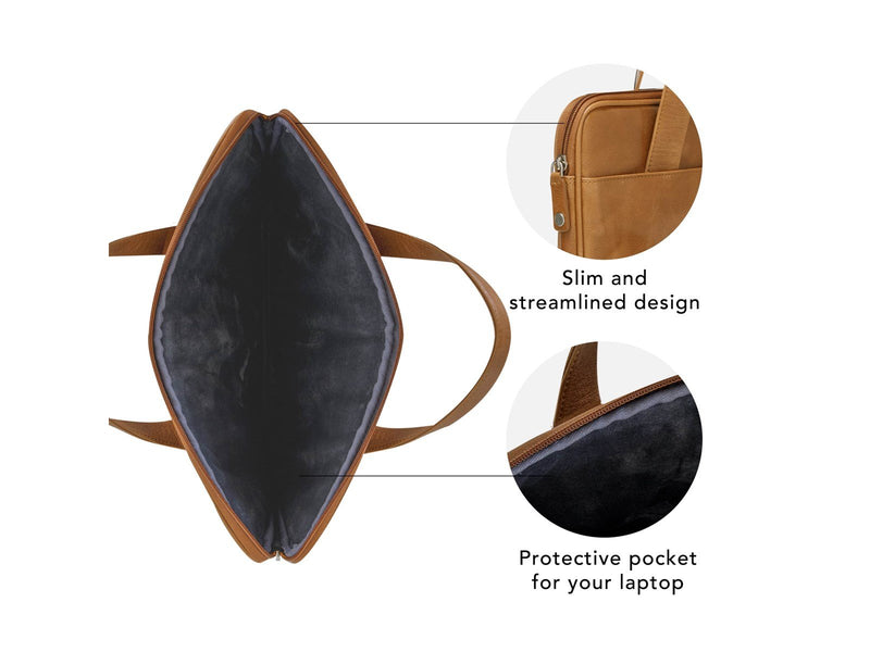 dbramante1928 Silkeborg Laptop-Tasche für Laptop 13" | Braun