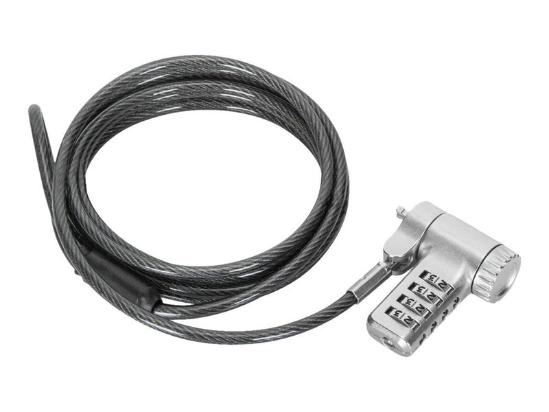 Targus DEFCON® Ultimate Universal Resettable Combination Cable Lock with Adaptable Lock Head