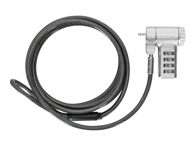Targus DEFCON® Ultimate Universal Resettable Combination Cable Lock with Adaptable Lock Head
