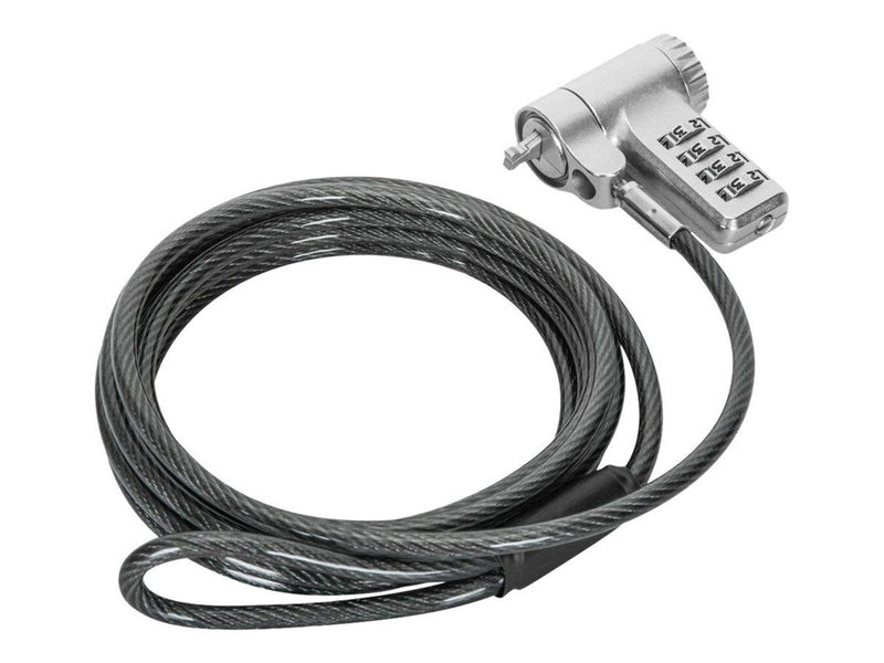 Targus DEFCON® Ultimate Universal Resettable Combination Cable Lock with Adaptable Lock Head