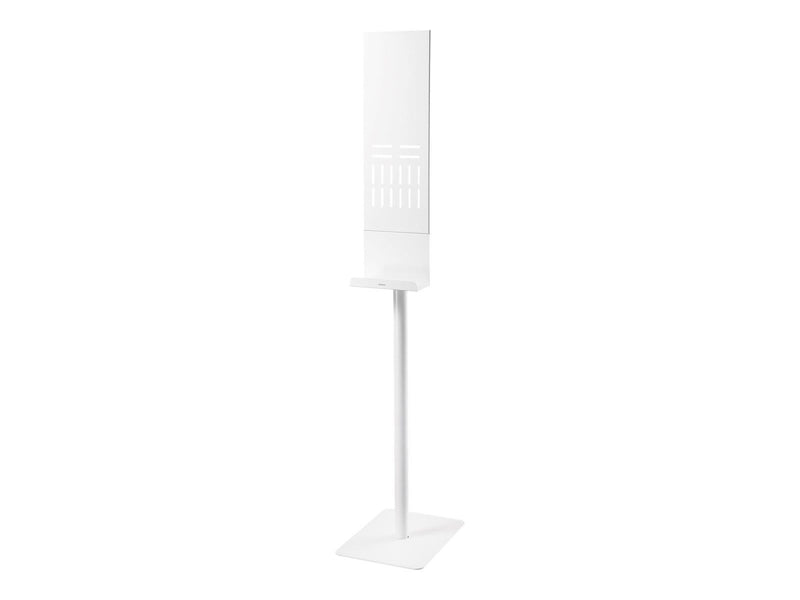 Deltaco OFFICE Universal floor stand for hand sanitizer dispenser.