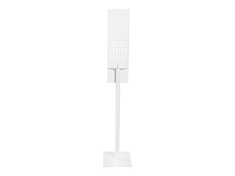 Deltaco OFFICE Universal floor stand for hand sanitizer dispenser.