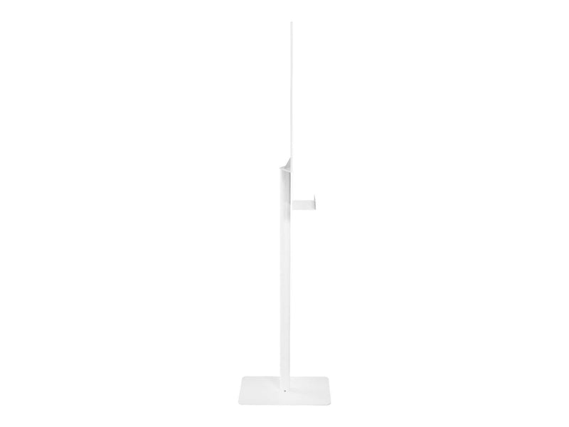 Deltaco OFFICE Universal floor stand for hand sanitizer dispenser.