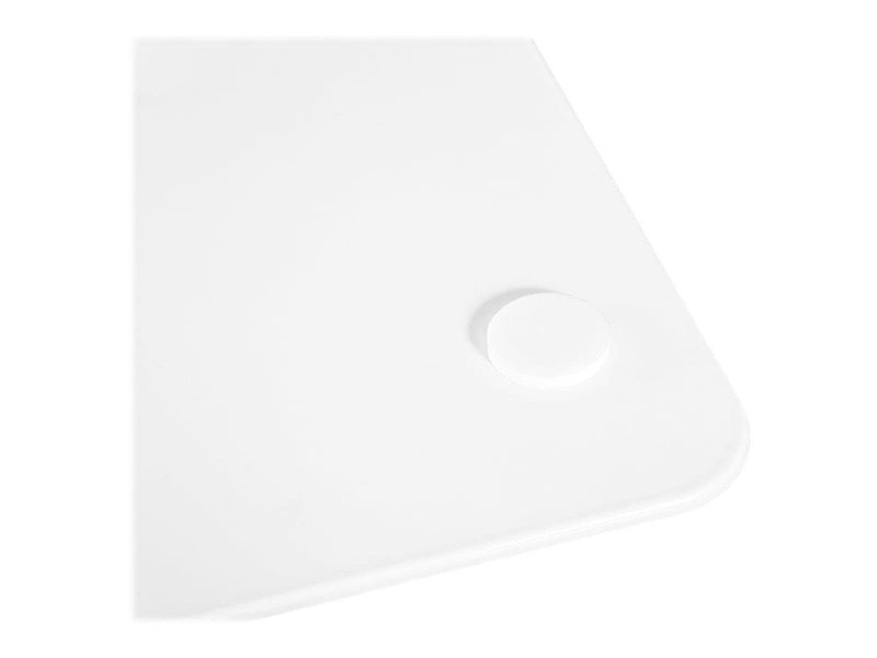 Deltaco OFFICE Universal floor stand for hand sanitizer dispenser.